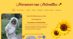 Desktop Screenshot of havaneser-babys.de